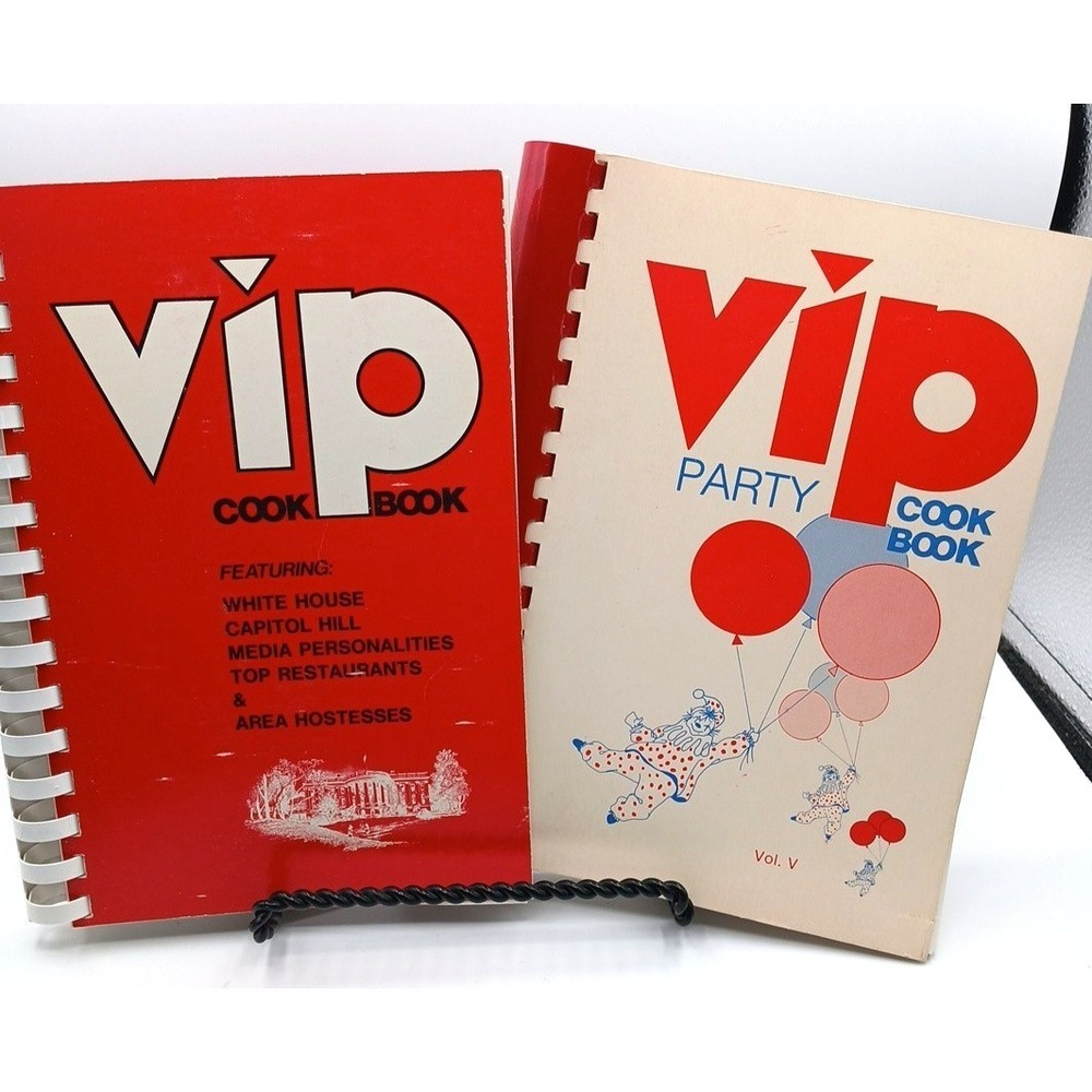 Vintage 1978 1983  VIP Cookbook  American Cancer Society Richmond Virginia NOS